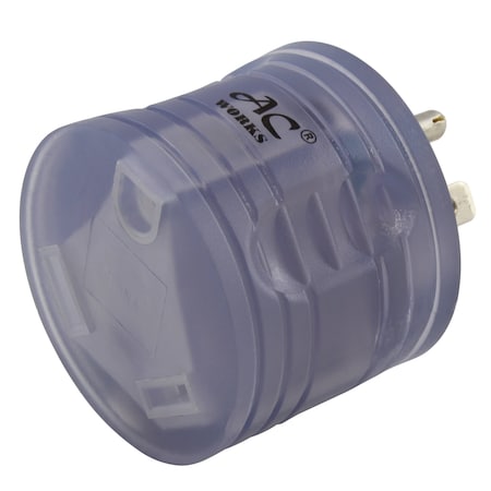 Ac Works 15A Home Plug to RV TT-30 30A 125V RV Female Connector with Indicator Light RV515TT